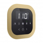 Mr. Steam 104232Rd-Sb Airtempo , Flush Mnt Kit Rd Sb-Satin Brass